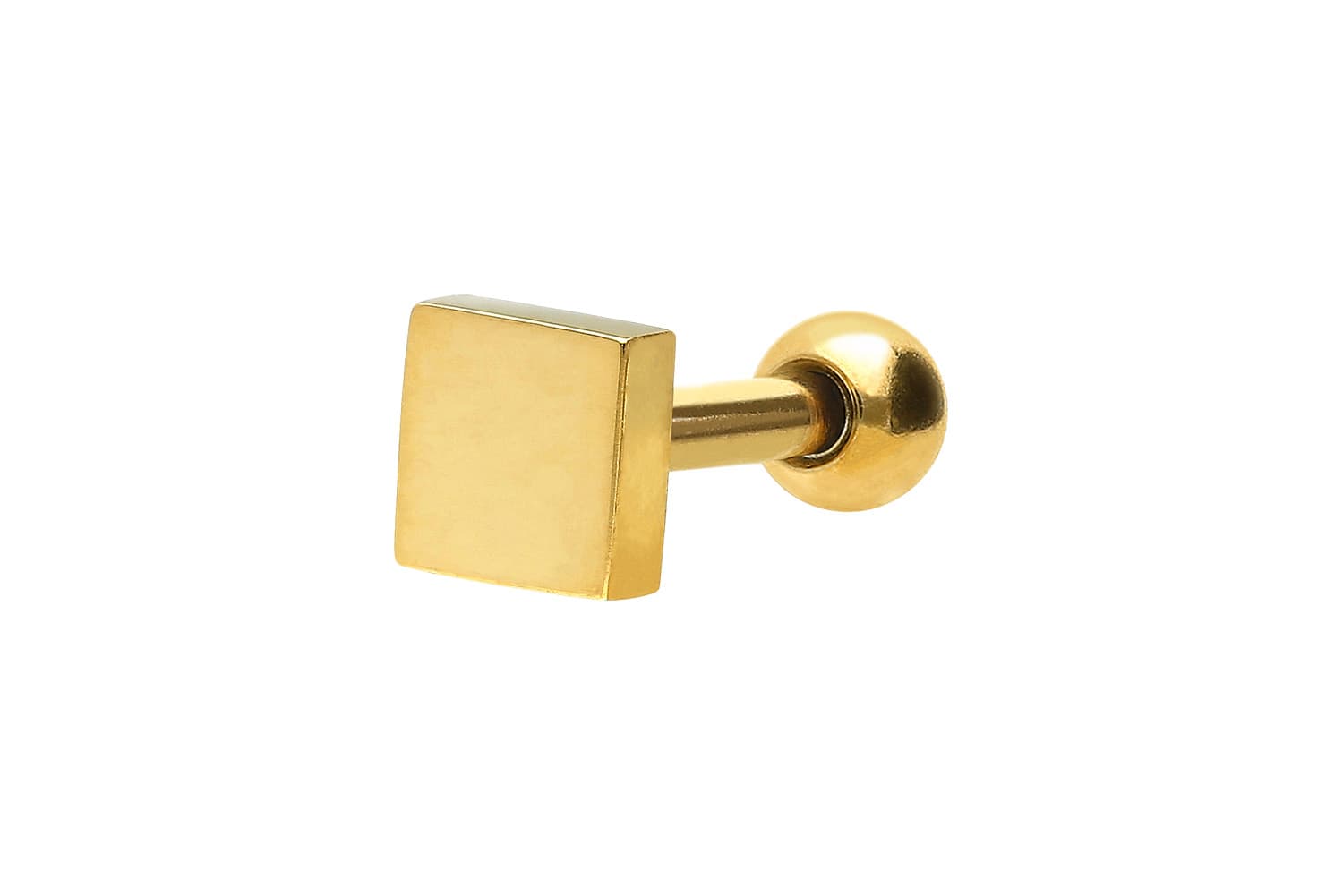 Chirurgenstahl Ohrpiercing QUADRAT ++SALE++